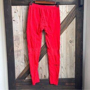 Oakley red base layer pants size medium